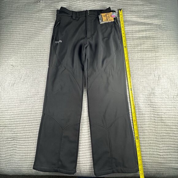 NWT Magellan Mountaingear Pants Women L Gaiter Hiking Gorpcore Black Fishing - Picture 2 of 11